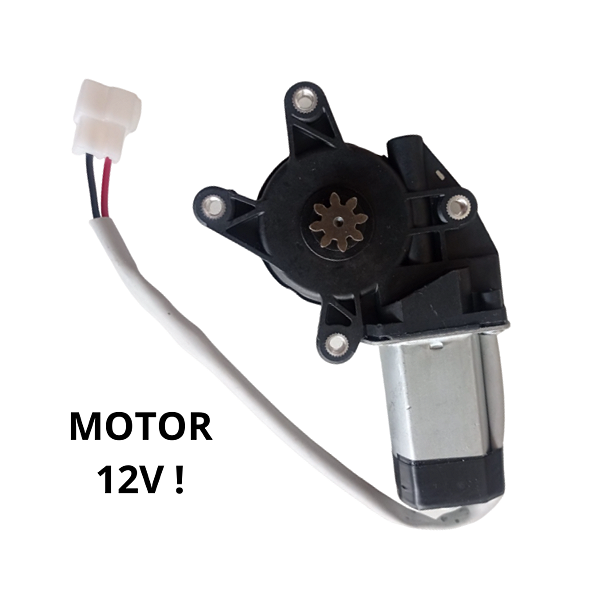 Motor Maquina Vidro Eletrico Mabuchi 12V 8 Dentes - Direito