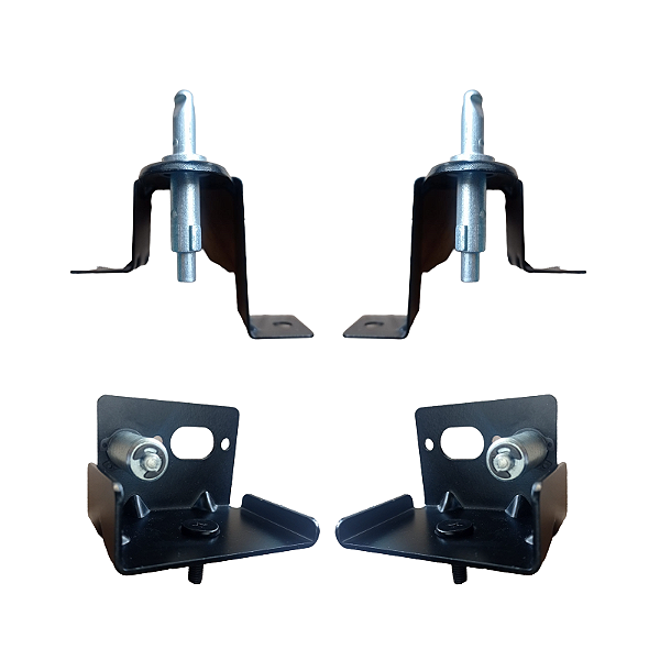KIT PAR SUPORTE INF/SUP TRINCO CAPO FORD CARGO NOVO 1317