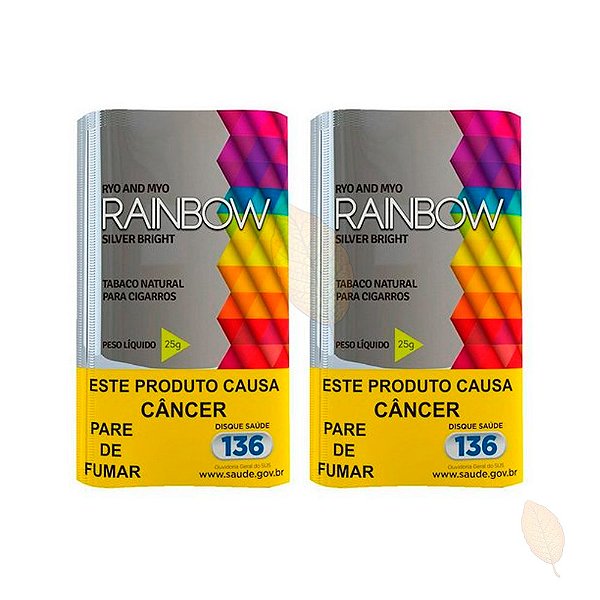 2 Bag Rainbow Silver Bright Hitobacco 25g