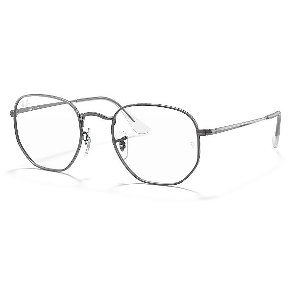 Óculos de Grau Ray-Ban Rb6448 2502 48X21 145 Hexagonal