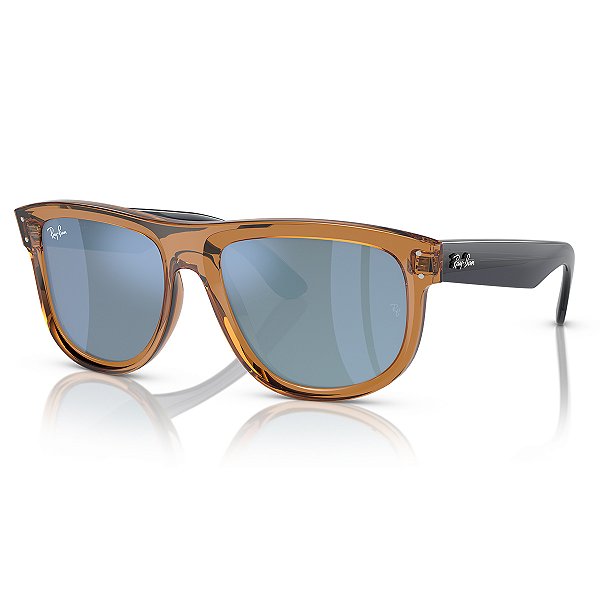 Óculos de Sol Ray-Ban Rbr0501S 6711/GA 56 Boyfriend Reverse