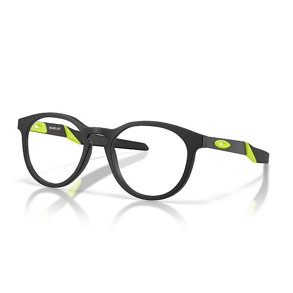 Óculos de Grau Oakley Oy8014-01 48X17 130 Round Out Infantil