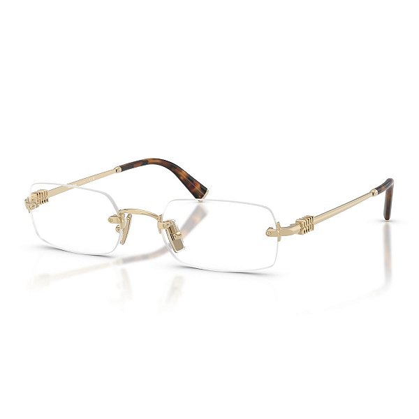 Óculos de Grau Miu Miu Mu50Yv Zvn-1o1 52X20 140