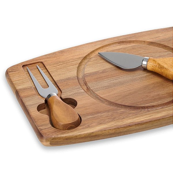 Kit Queijo Tábua com imã para Fixar utensílios 3 Peças