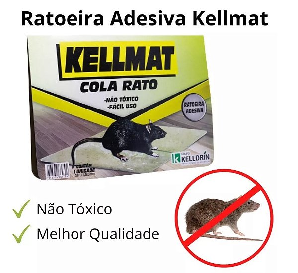 Kellmat Raticida Cola Rato  - Kelldrin