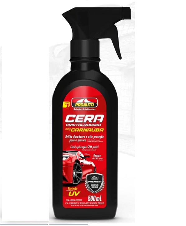 Cera Super Brilho Gatinho 500ml Proauto