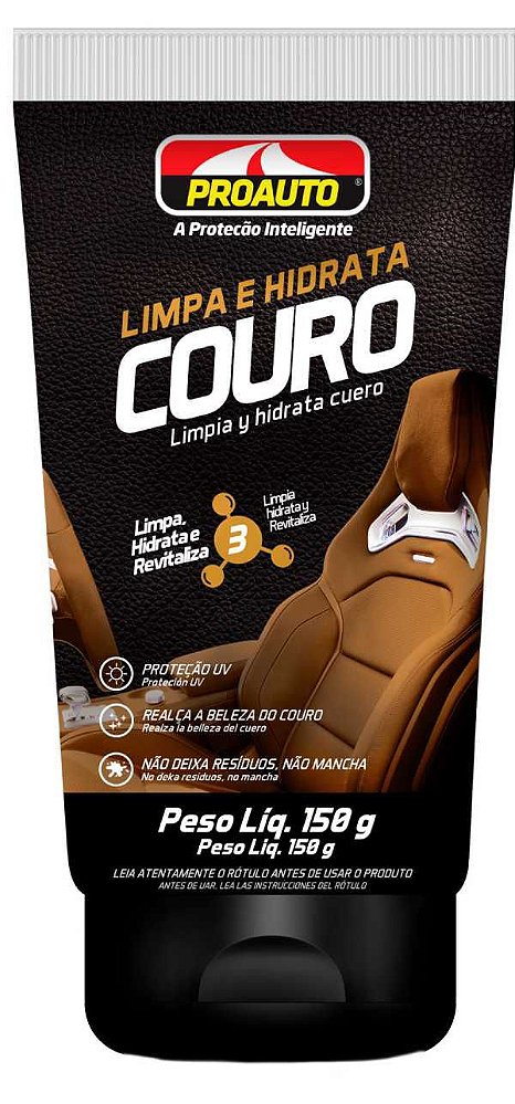 Limpa e Hidrata Couro 150g Proauto