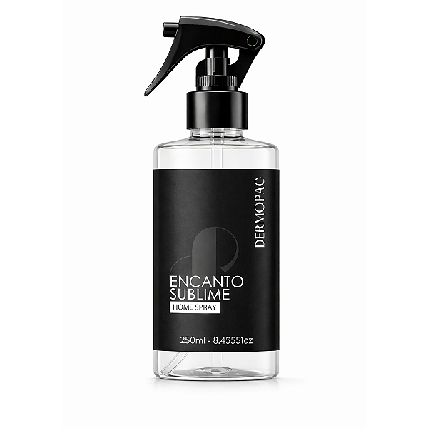 Home Spray Encanto Sublime Linha Premium 250ml - Chá Branco