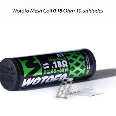 Wotofo Mesh Style Coil - A1 - 0.18 ohms