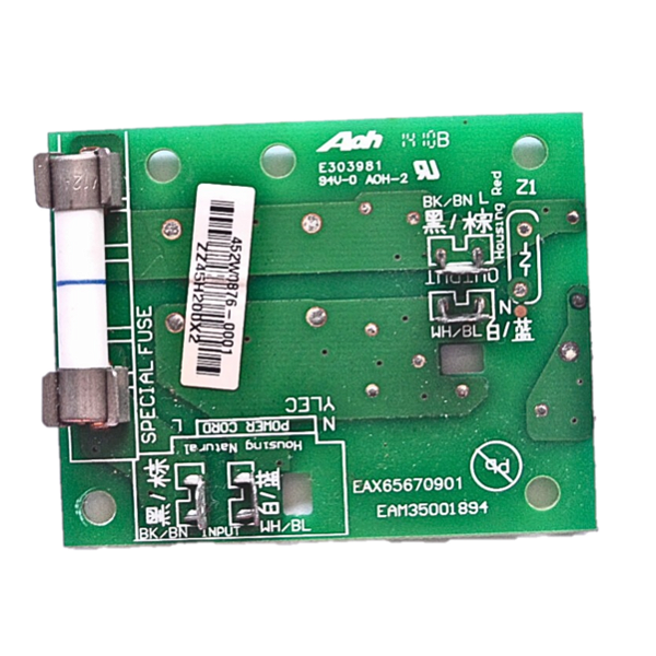 Placa Filtro Linha Micro-ondas Lg Eax65670901 Eam35001894 Original