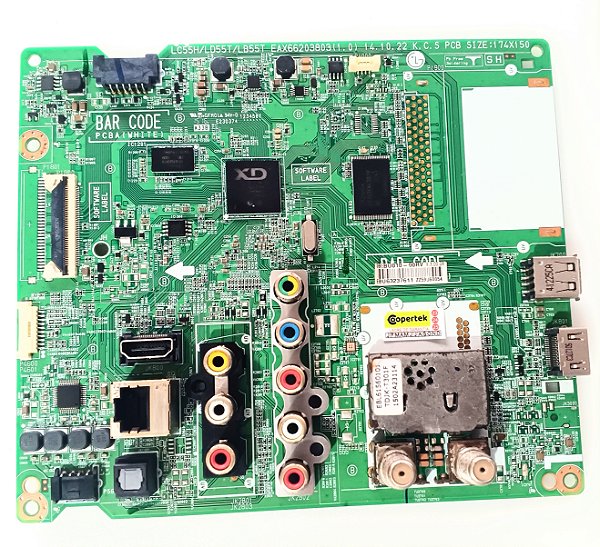 Placa Principal Tv LG 40LF5750 Eax66203803(1.0) EBU63237611