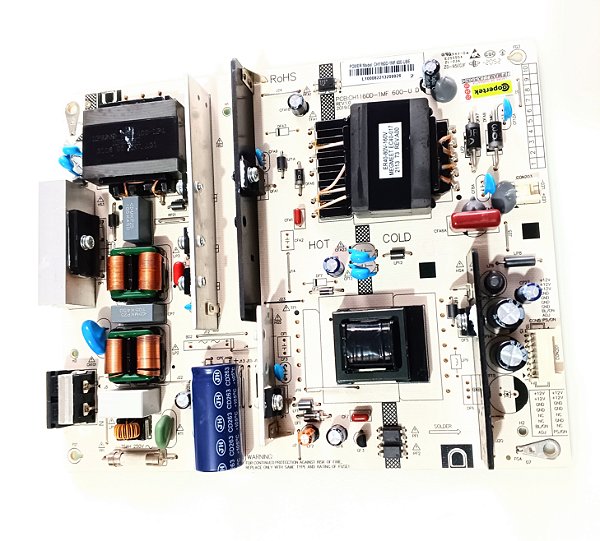 Placa Fonte TV 4K Philco PTV50RGC70BL PCBMP160D-1MF-600-UBE