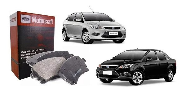 Jogo De Pastilhas Traseiras Original Ford Focus 08/19