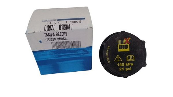 Tampa Reservatório Radiador Original Ford Ká/Eco/Focus/Edge