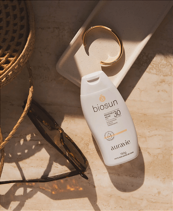 PROTETOR SOLAR ROSTO E CORPO | NATURAL | BIO SUN (150g)