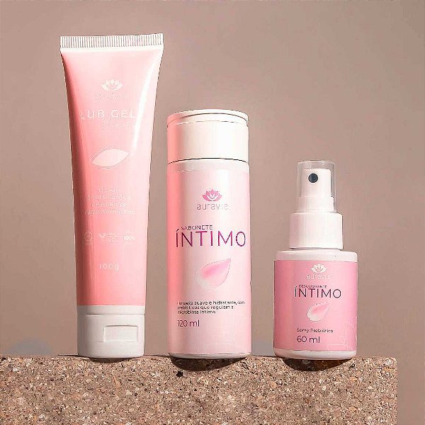 KIT CUIDADOS ÍNTIMOS | NATURAL E VEGANO (3 un)