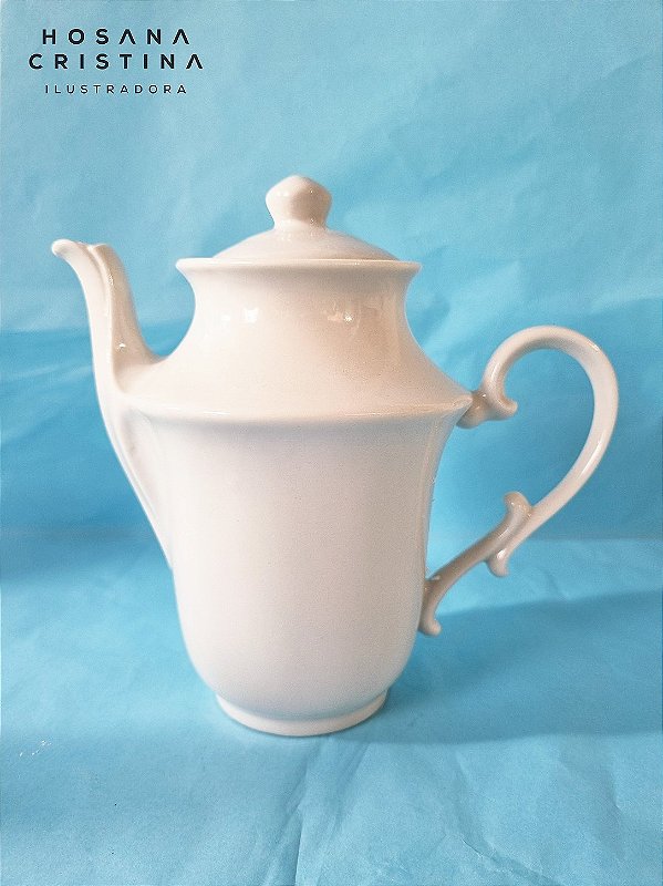 Bule Porcelana