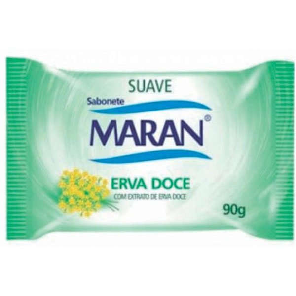 SABONETE MARAN ERVA-DOCE SUAVE 90G