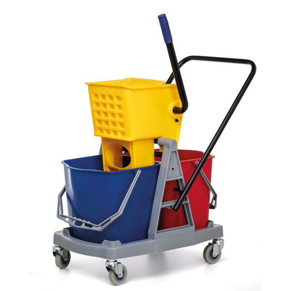 Carro para Limpeza – Balde Duplo com Espremedor 34L – Nobre