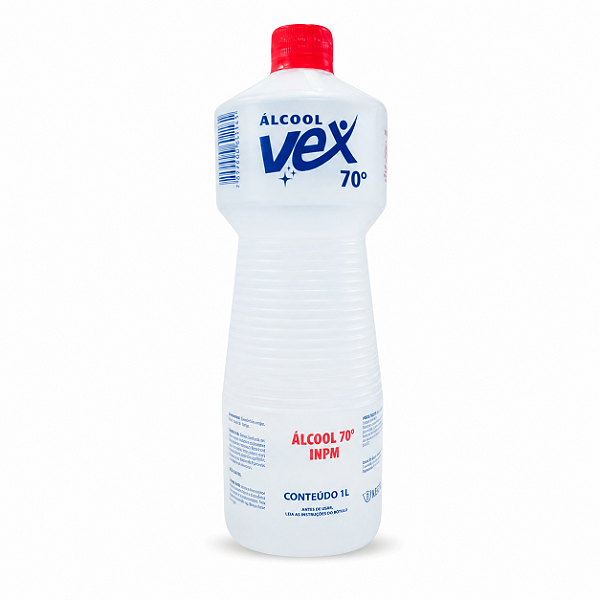 Álcool 70% Etílico Hidratado 1L Vex - Vetex