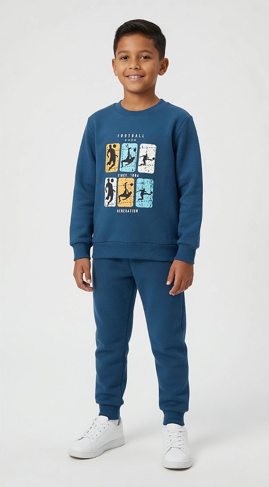 Conjunto de Moletom Footebol