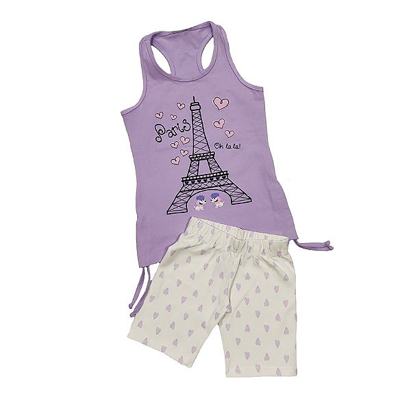 Conjunto Regata Nadadora e Short Ciclista Em Viscolycra París