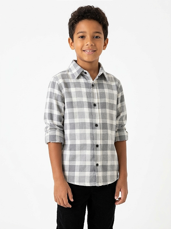 Camisa Xadrez Flanela Cores