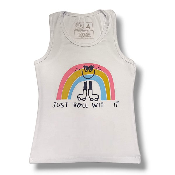 Regata Feminina Viscolycra Just Roll