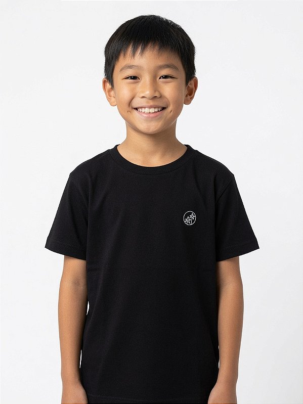 Camisa de Malha Manga Curta Estampa Costa Campo