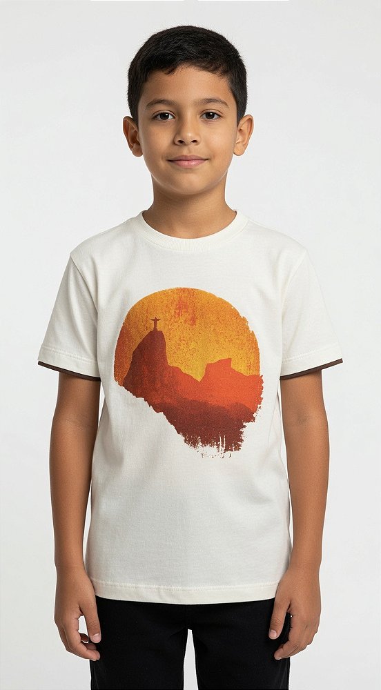 Camisa de Malha Manga Curta Rio de Janeiro