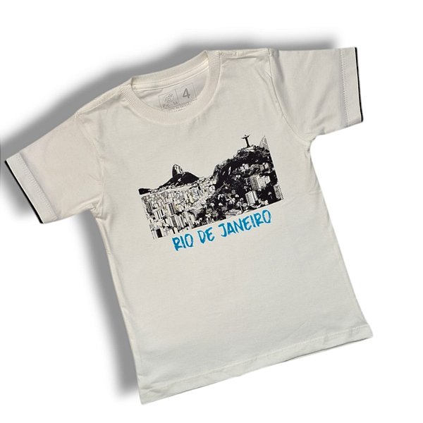 Camisa de Malha Manga Curta Rio de Janeiro