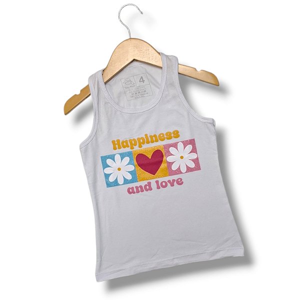 Regata Feminina Viscolycra Happiness