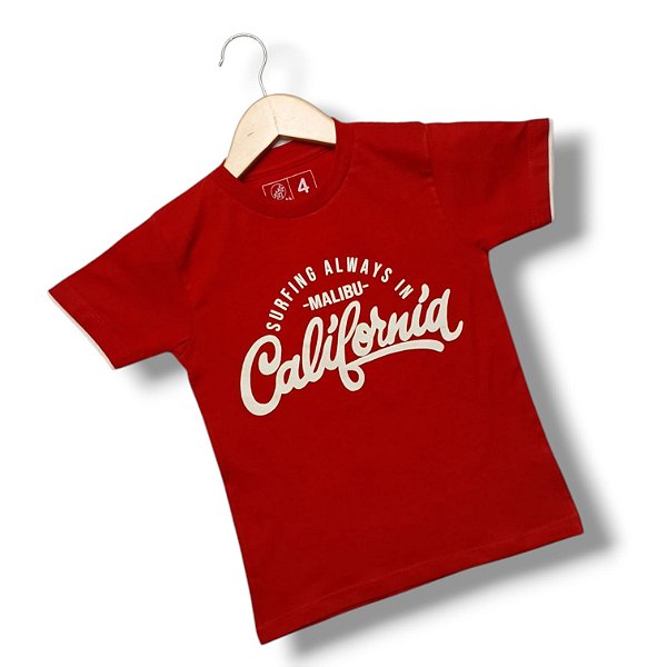 Camisa de Malha Manga Curta California Surfing