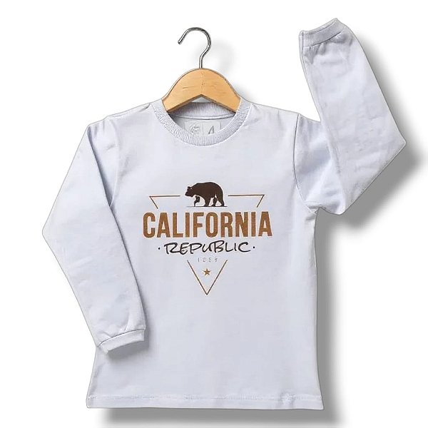 Camisa de Malha Manga Longa California Republic