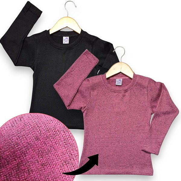 Camisa Manga Longa Feminina "LANZINHA"