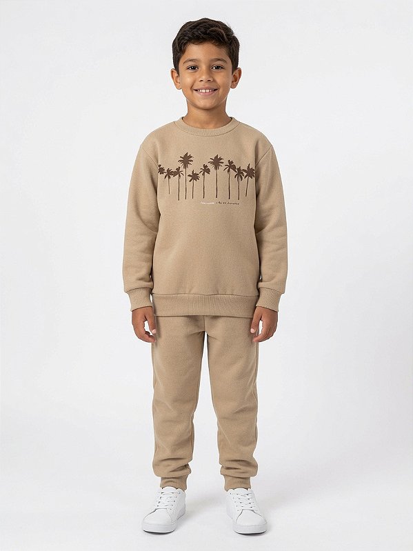 Conjunto de Moletom Flanelado Ipanema