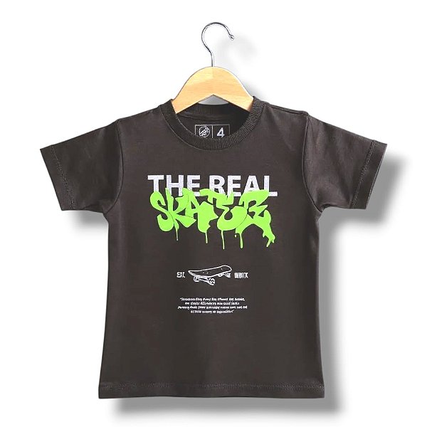 Camisa de Malha Manga Curta The Real Skater
