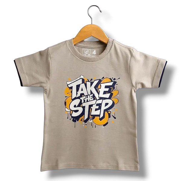 Camisa de Malha Manga Curta TGake The Step
