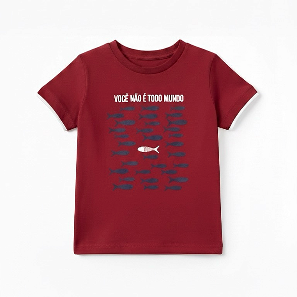 Camisa Manga Dupla "Você não é todo mundo"