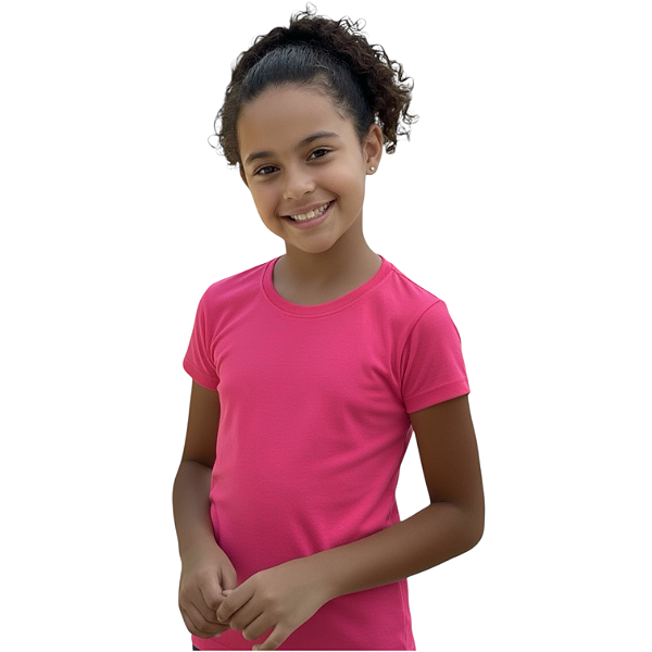 Blusa Básica Manga Curta Feminina