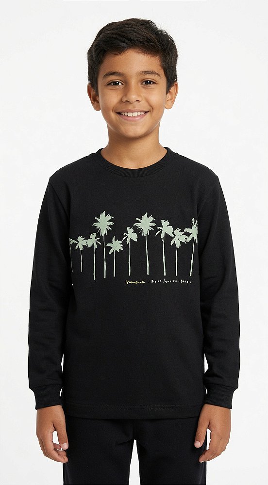 Camisa de Malha Manga Longa Ipanema