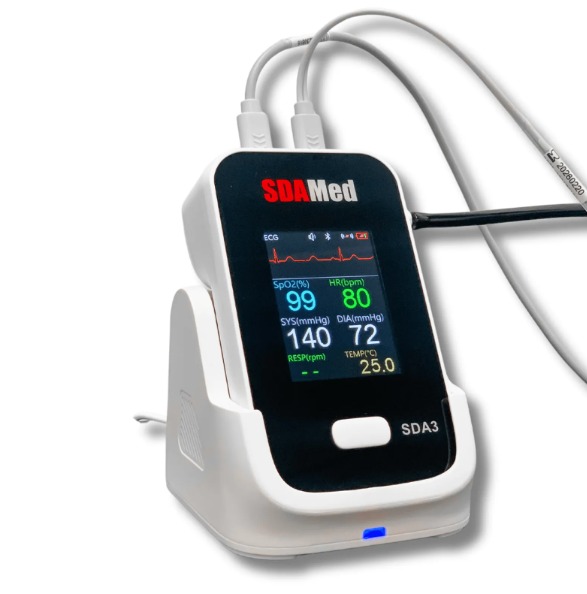 Monitor Multiparâmetros Portátil SDA3