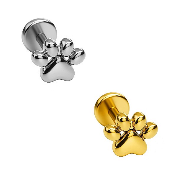 Patinha Labret de Titânio