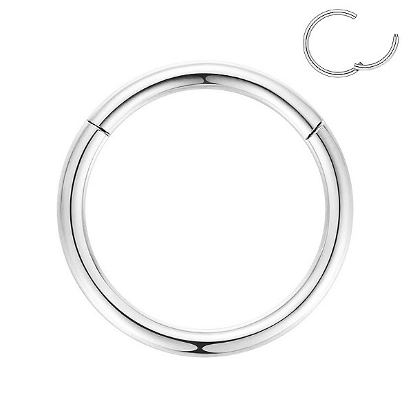 Argola Segmento de Aço Clicker