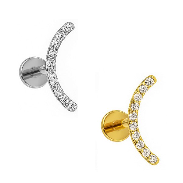 Cluster de Zircônias Labret de Titânio