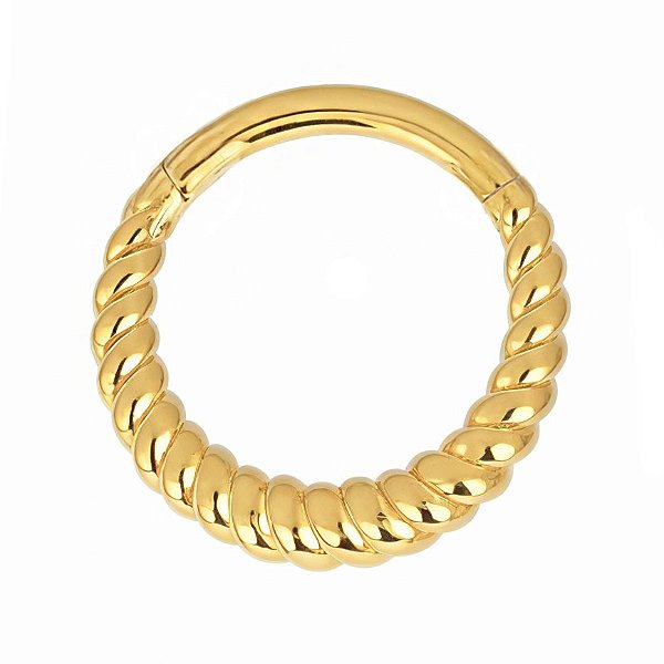Argola Cordão Náutico de Aço com PVD