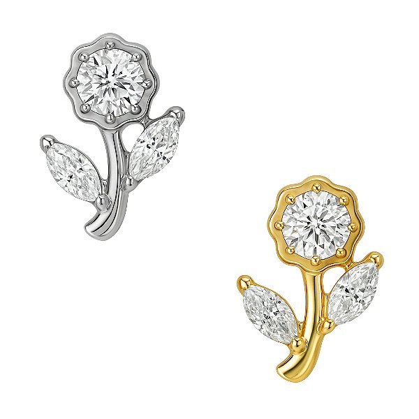 Flor de Titânio Labret