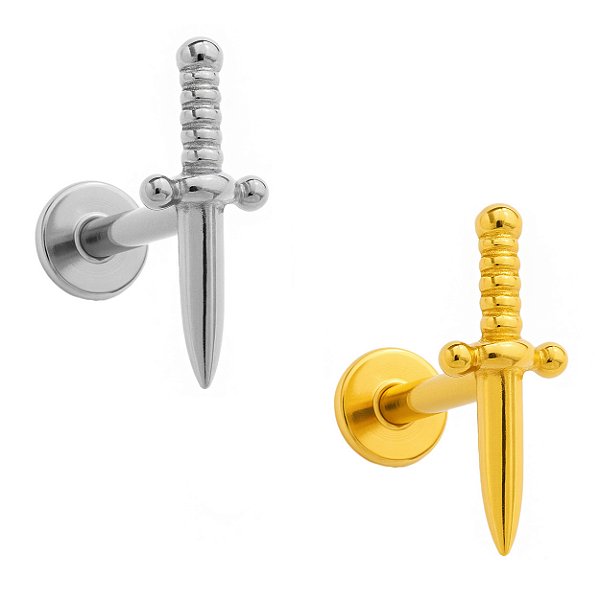 Labret Mini Adaga de Titânio
