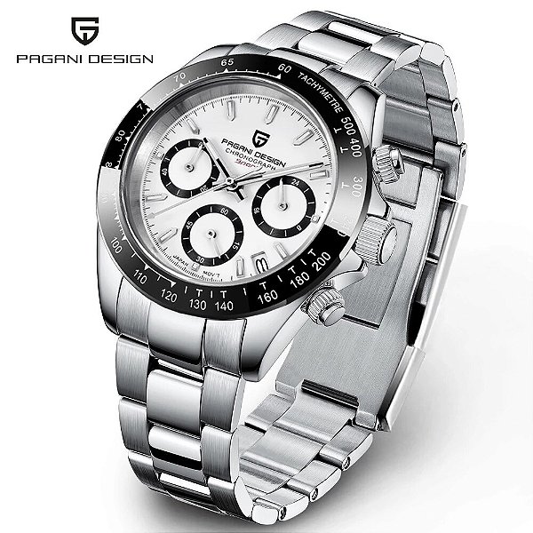 PAGANI DESIGN Homage Daytona PD-1644 Calibre Mecaquartz VK63 Garantia Ezequias Relojoeiro Importado