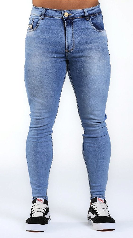 CALÇA SKINNY C/ ELASTANO LISA